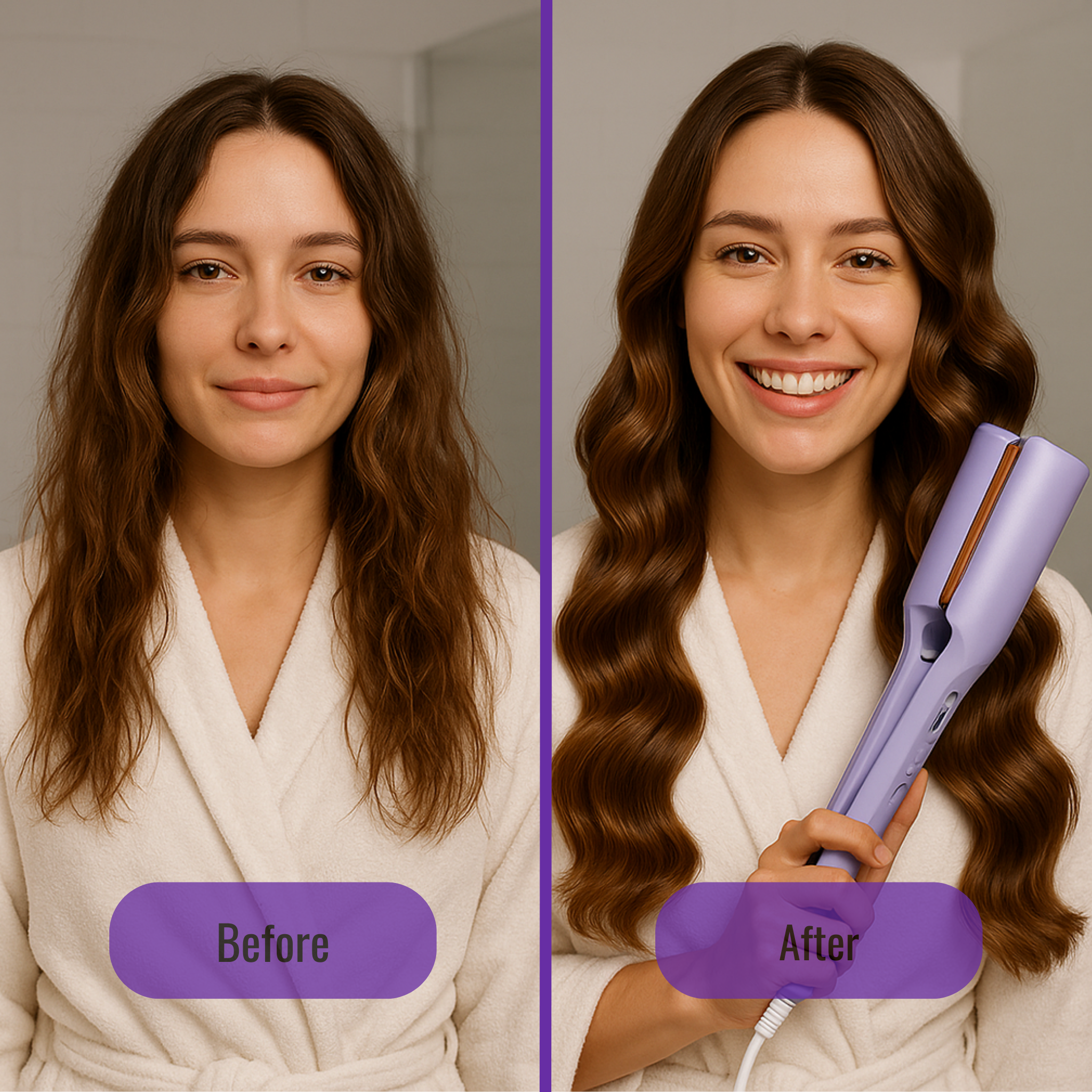 ProHeat Deep Wave Curler